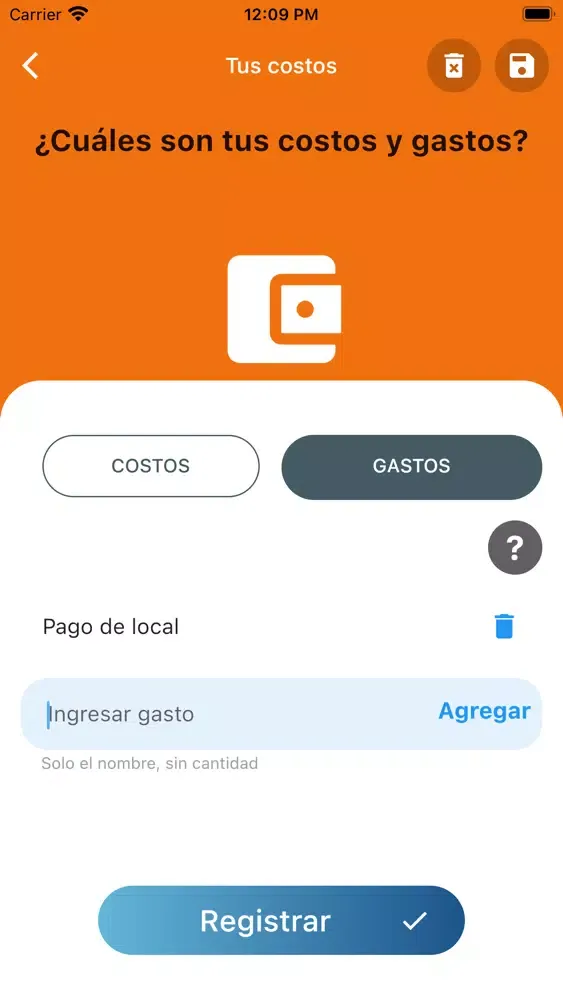 Zrzuty ekranu Mi Modelo de Negocio
