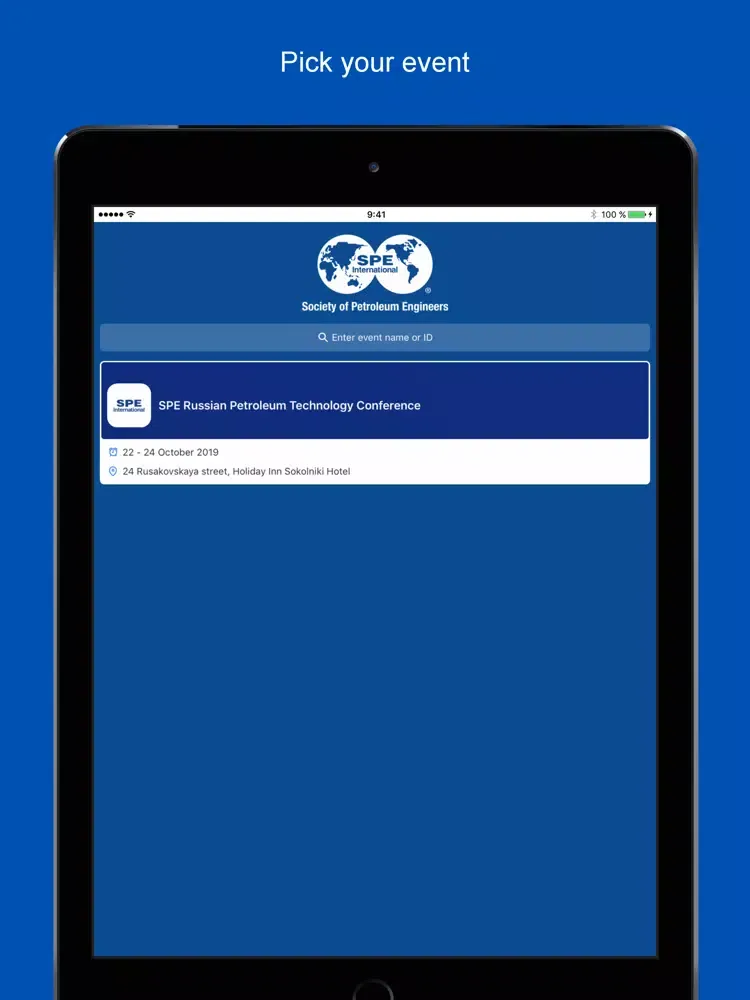 Zrzuty ekranu RPTC iPad 
