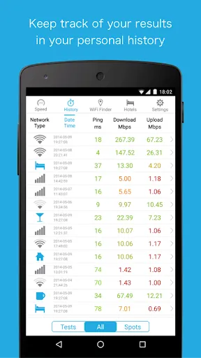 Screenshot di Speedcheck