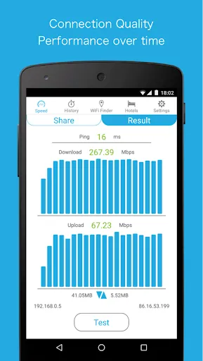 Screenshot di Speedcheck