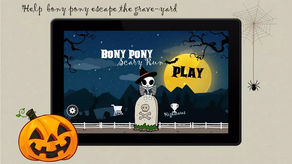 Captures d'écran de Bony Pony Scary Dash