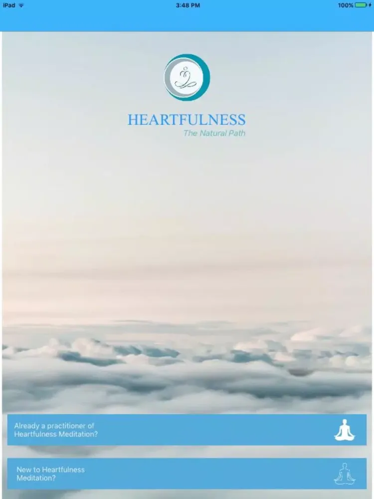 Tangkapan skrin Let's Meditate: Heartfulness iPad 