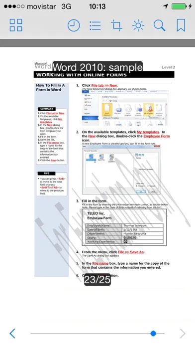 OffiDocs XLS DOC PPT editor應用截圖