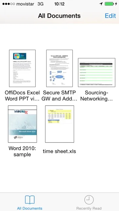 OffiDocs XLS DOC PPT editor應用截圖