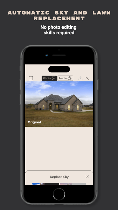 Tangkapan skrin Stager AI Home Virtual Staging