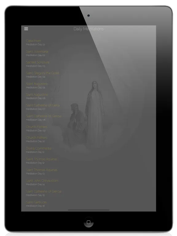 Capturas de tela do Purgatory iPad 