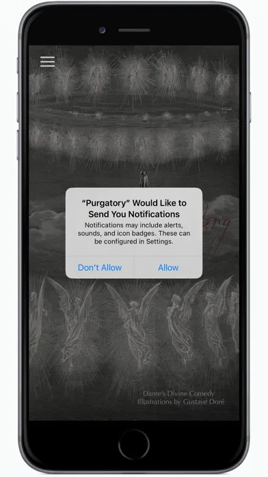 Capturas de tela do Purgatory