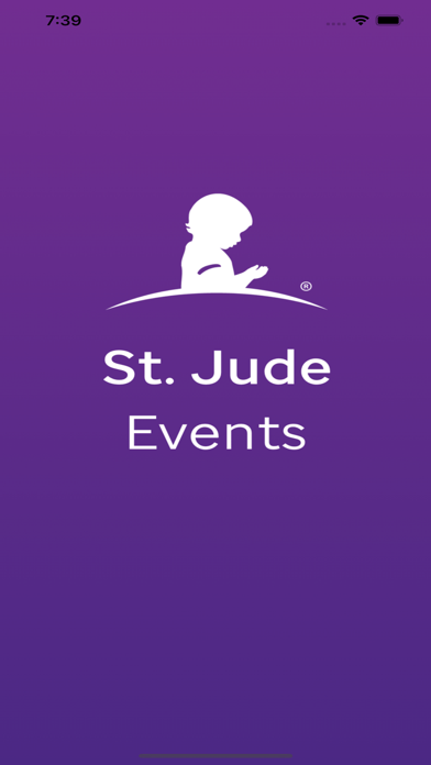 Tangkapan skrin St. Jude Events