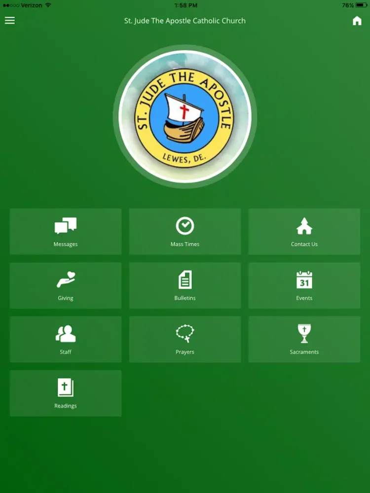 St Jude The Apostle Catholic Church iPad 應用截圖