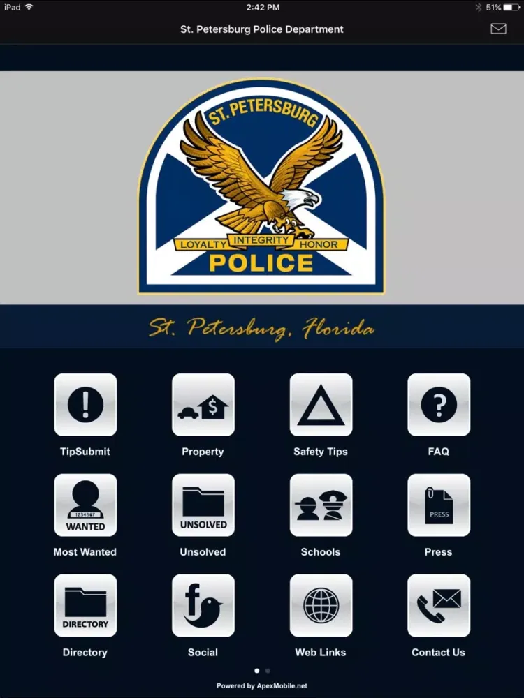 St Petersburg PD iPad  Screenshots