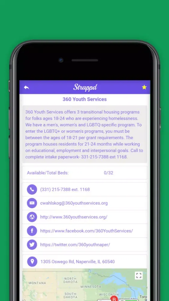 Homeless Resources - Strappd应用截图