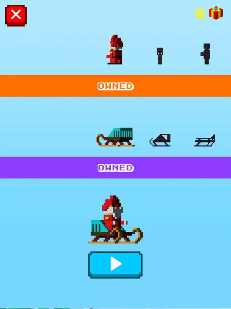 Tangkapan skrin Ski Game iPad 