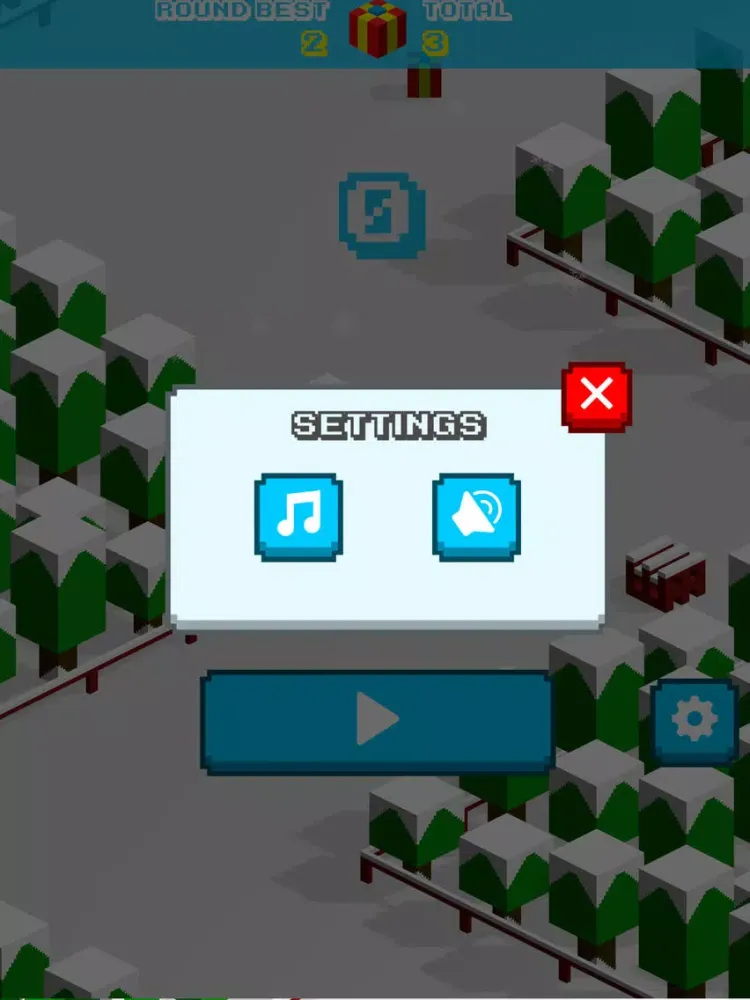 Tangkapan skrin Ski Game iPad 