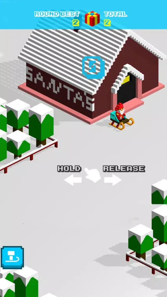 Tangkapan skrin Ski Game