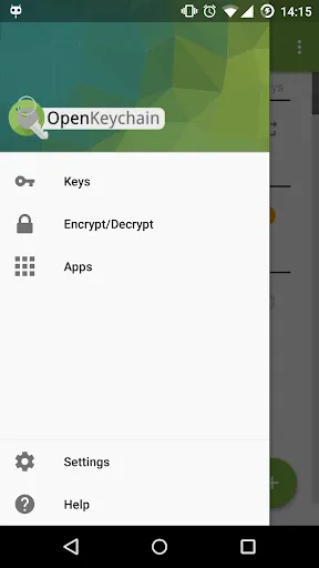 Capturas de pantalla de OpenKeychain: Easy PGP