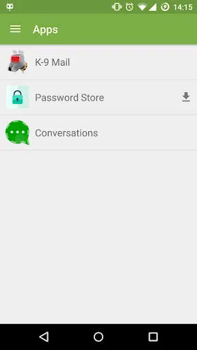 Capturas de pantalla de OpenKeychain: Easy PGP