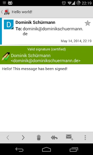 Capturas de pantalla de OpenKeychain: Easy PGP