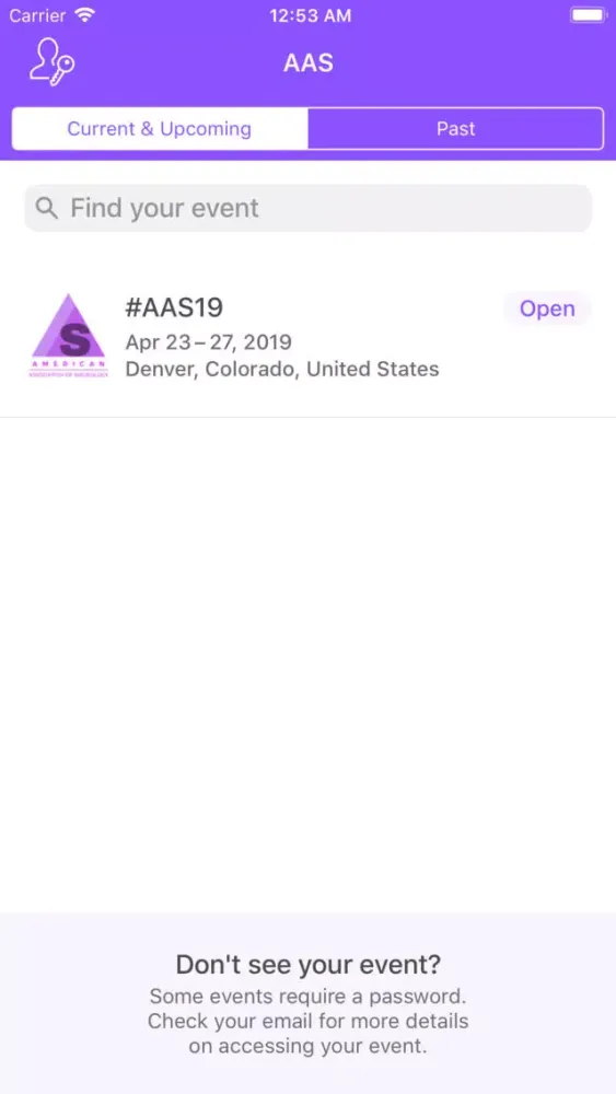 Capturas de pantalla de Annual AAS Conference