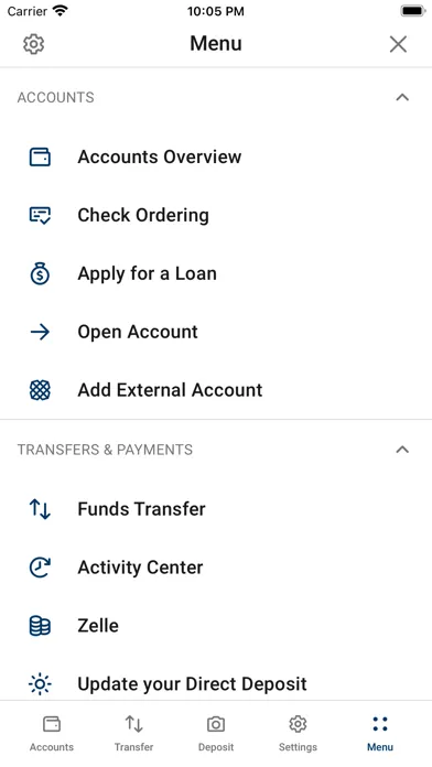 Sun Community FCU Mobile App স্ক্রিনশট