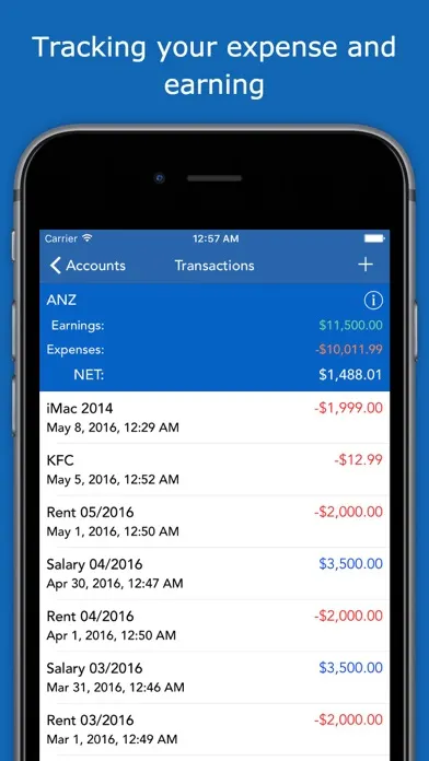 Captures d'écran de Money Saver - Expense & Income Tracker