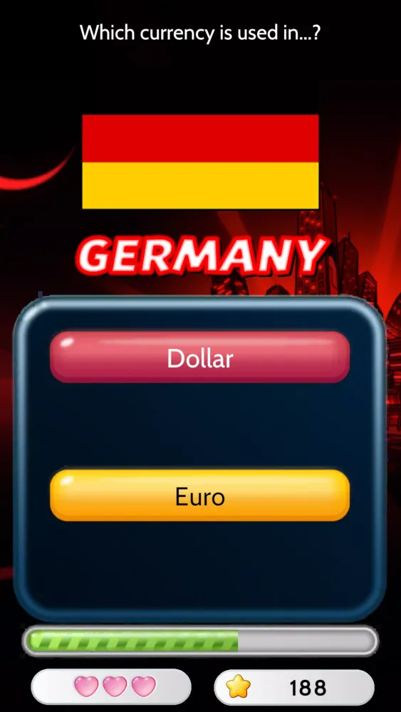 Zrzuty ekranu Capitals Quizzer