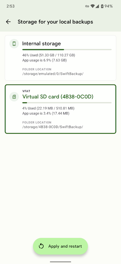 Swift Backup-screenshot-1