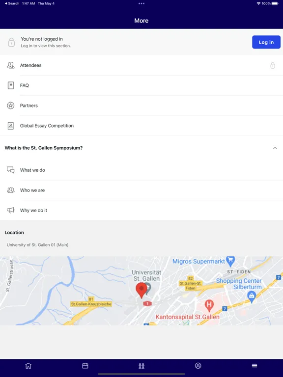 MySGS iPad  Ekran Görüntüleri