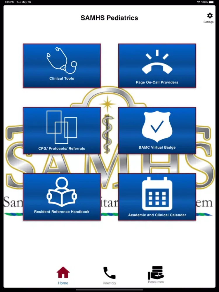 ภาพหน้าจอของ Military Pediatrics iPad 