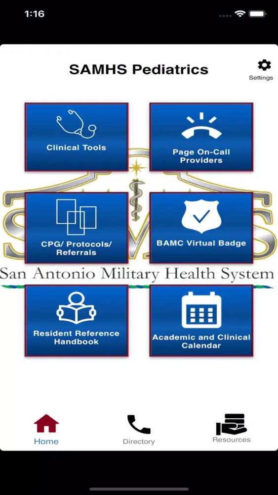 ภาพหน้าจอของ Military Pediatrics