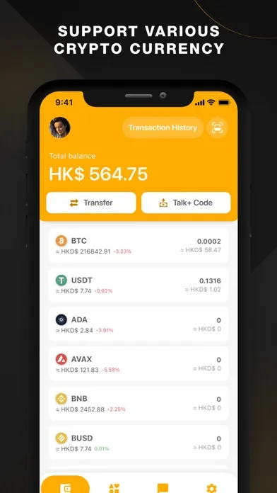 T+ Wallet-Essential Crypto Hub Screenshots