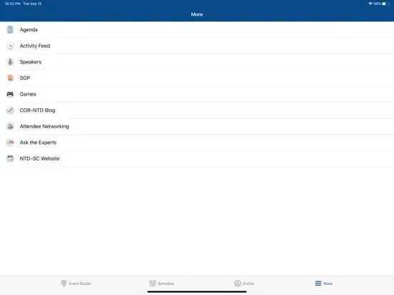تصاویر COR-NTD Meeting iPad 
