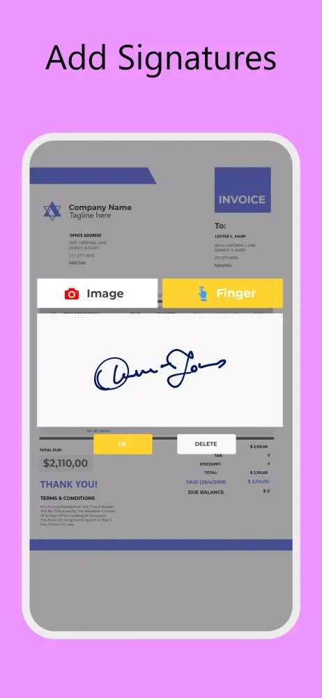 Invoice Maker Screenshots
