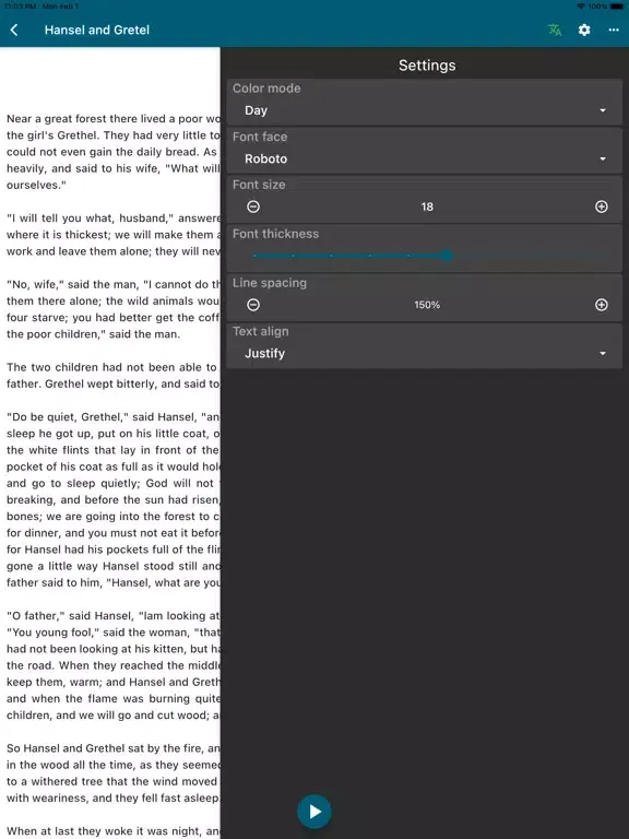 Screenshot di English Stories and Novels iPad 