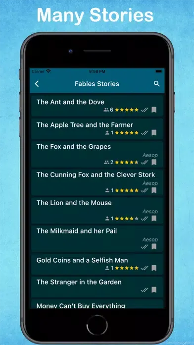Screenshot di English Stories and Novels