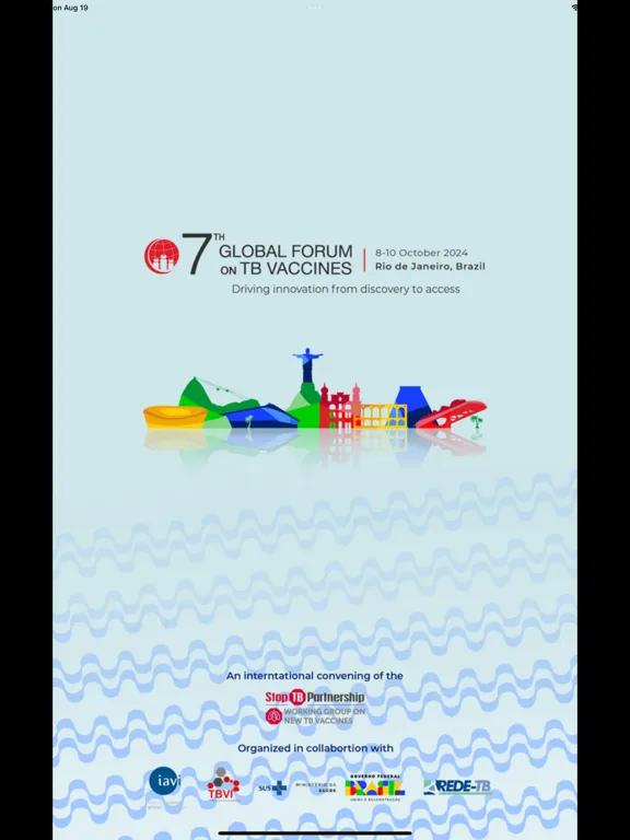 ภาพหน้าจอของ 7th Global Forum TB Vaccines iPad 