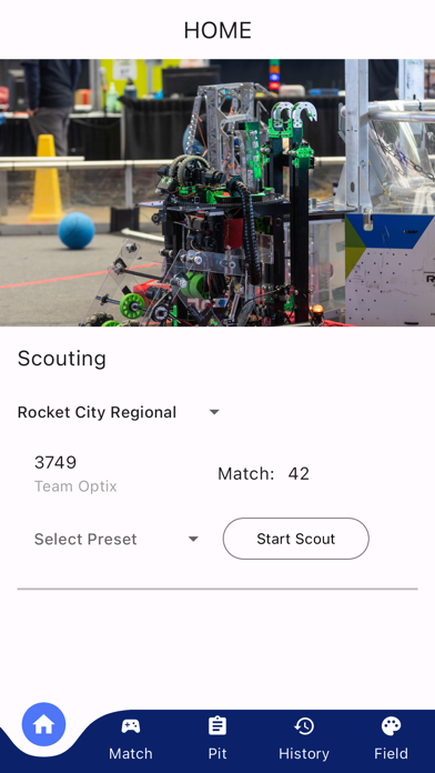 Optix Scouting应用截图