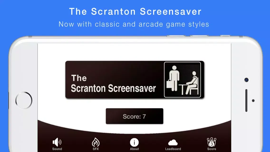 Tangkapan skrin The Scranton Screensaver