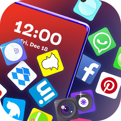 Rolling 3D Icons - Wallpaper