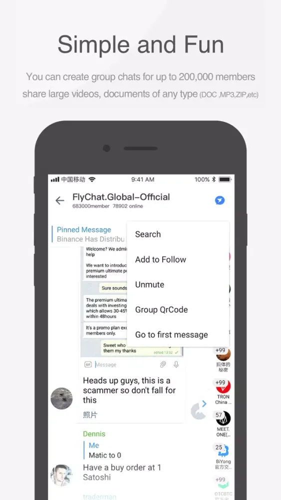FlyChat - Private Messenger Ekran Görüntüleri