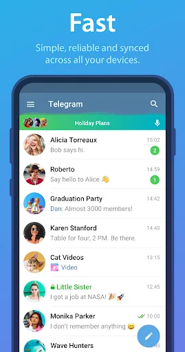 Telegram應用截圖
