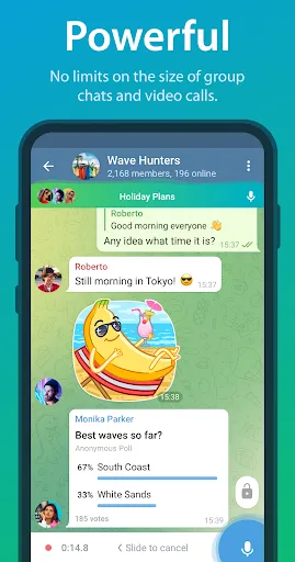 Telegram應用截圖