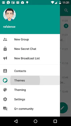 Zrzuty ekranu Plus Messenger