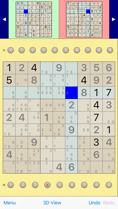 Capturas de pantalla de 3Doku for iPhone