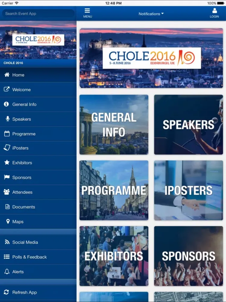 CHOLE 2016 iPad  स्क्रीनशॉट