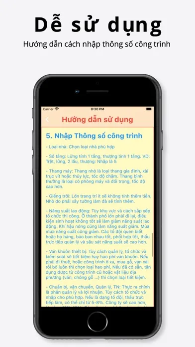 صور Dự Toán MyHouse Pro