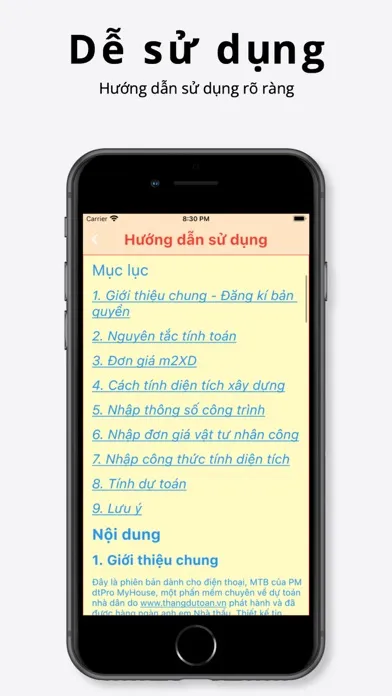 صور Dự Toán MyHouse Pro