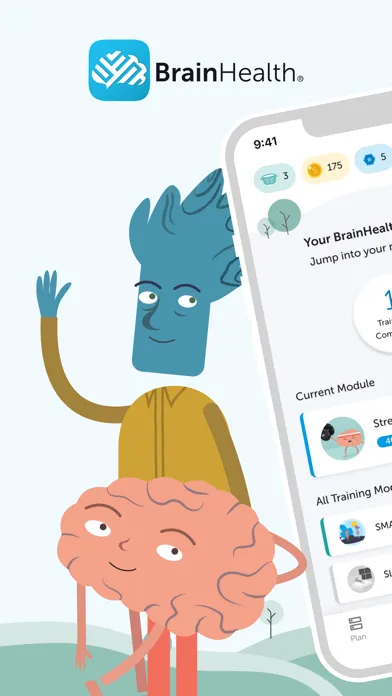 Zrzuty ekranu BrainHealth®