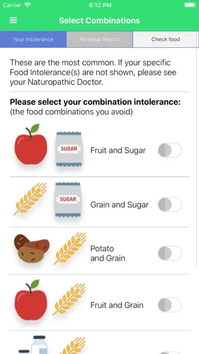 Carroll Food Intolerance স্ক্রিনশট