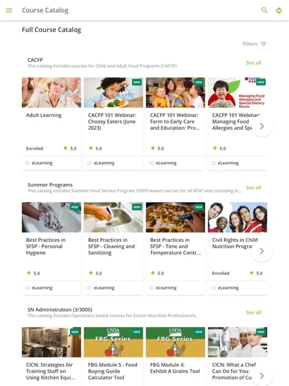 iLearn @ ICN iPad  스크린샷