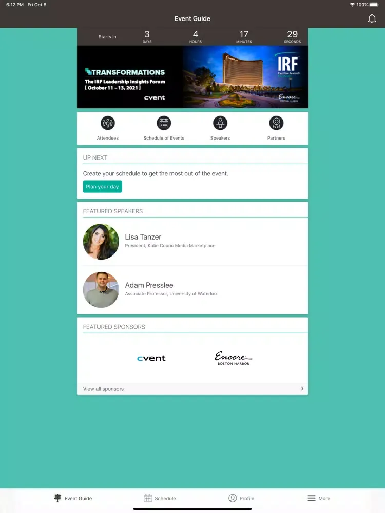 Incentive Research Foundation iPad 應用截圖
